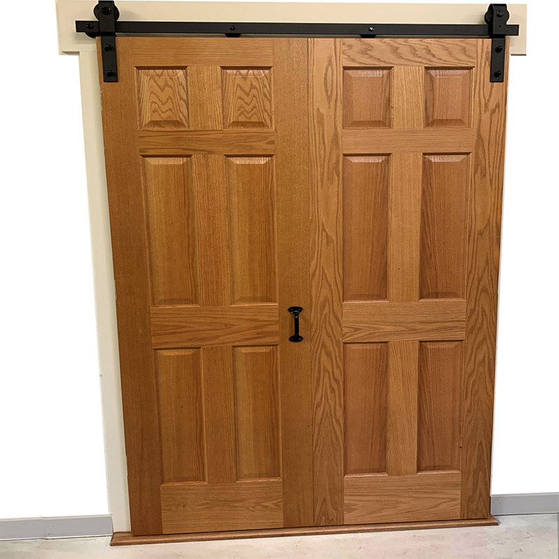 Quiet Glide BiFold Top Mount Sliding Standard Single Track Barn Door